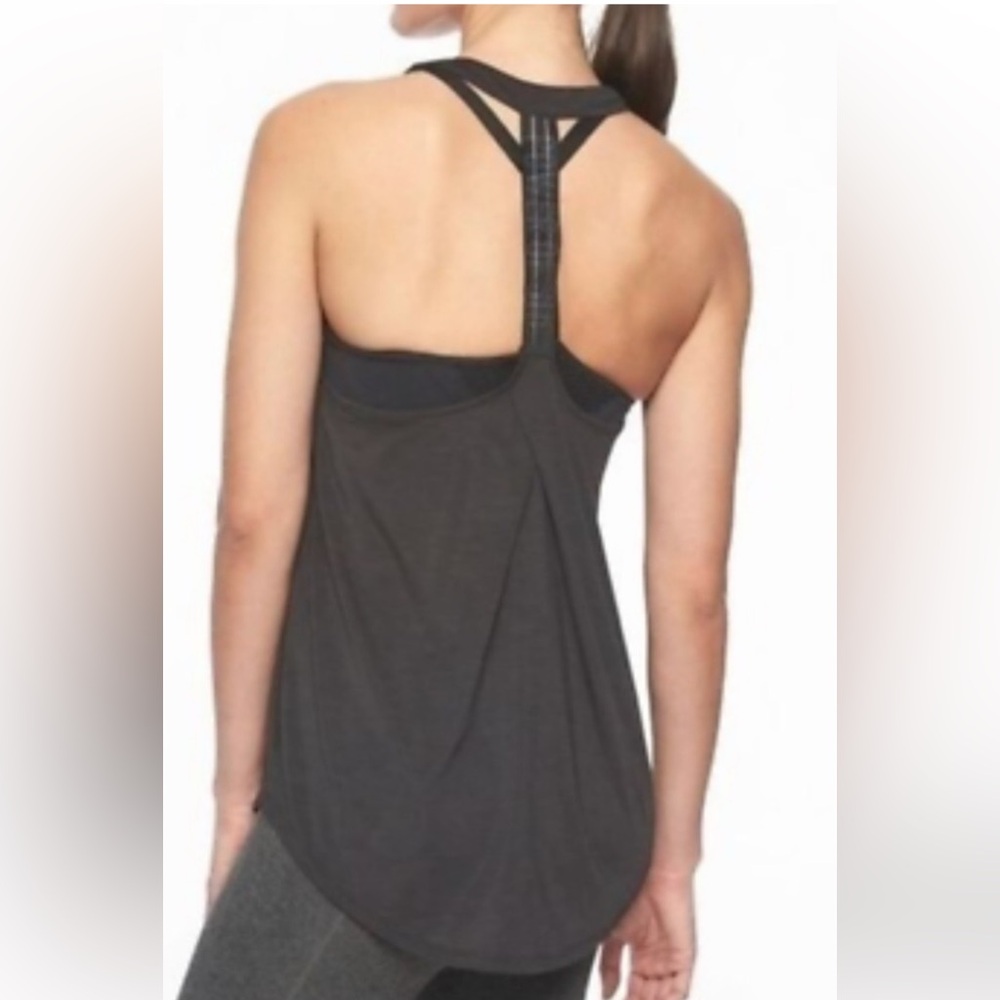Athleta Activewear T Back Tank Top - Power of She